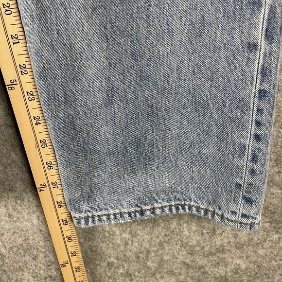 Aritzia Denim Forum Jeans Womens 24 The Farrah High Rise Wide Leg Light Wash - Picture 6 of 16
